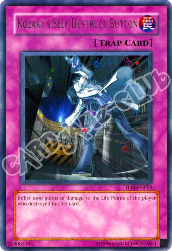 TLM-EN052 Kozaky's Self-Destruct Button rara ultimate Unlimited (EN) -NEAR MINT-