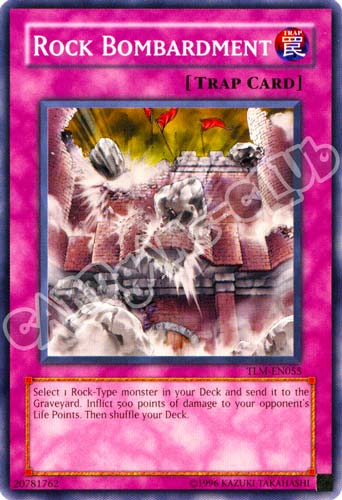 TLM-EN055 Rock Bombardment comune Unlimited (EN) -NEAR MINT-