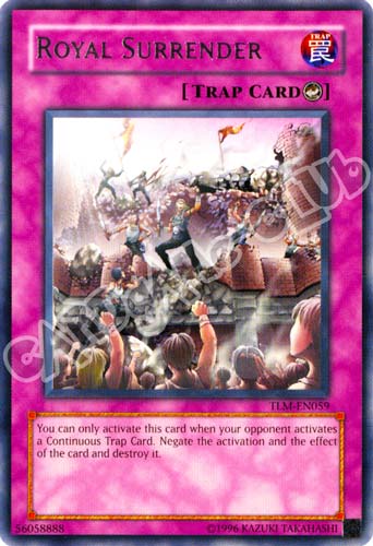 TLM-EN059 Royal Surrender rara ultimate Unlimited (EN) -NEAR MINT-