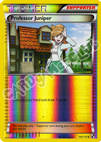 101 / 114 Professor Juniper non comune foil reverse (EN) -NEAR MINT-