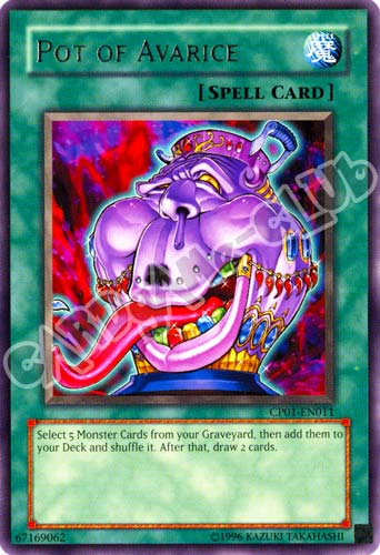 CP01-EN011 Pot of Avarice rara Unlimited (EN) -NEAR MINT-