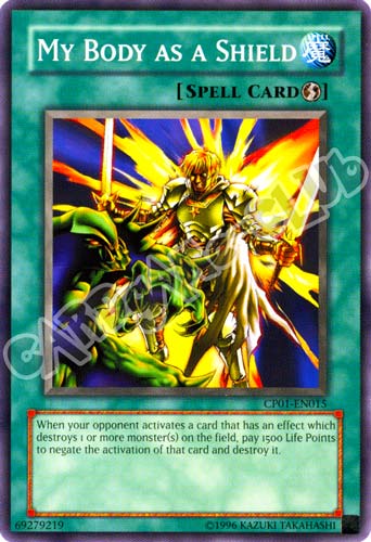 CP01-EN015 My Body as a Shield comune Unlimited (EN) -NEAR MINT-