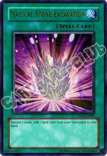CP02-EN001 Magical Stone Excavation ultra rara Unlimited (EN) -NEAR MINT-