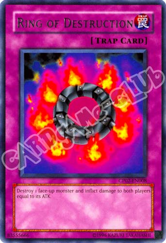 CP02-EN008 Ring of Destruction rara Unlimited (EN) -NEAR MINT-