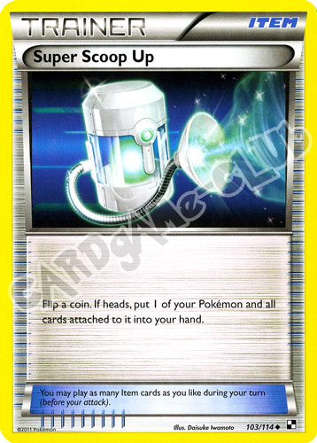 103 / 114 Super Scoop Up non comune (EN) -NEAR MINT-