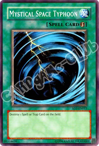 SD1-EN011 Mystical Space Typhoon comune Unlimited (EN) -NEAR MINT-
