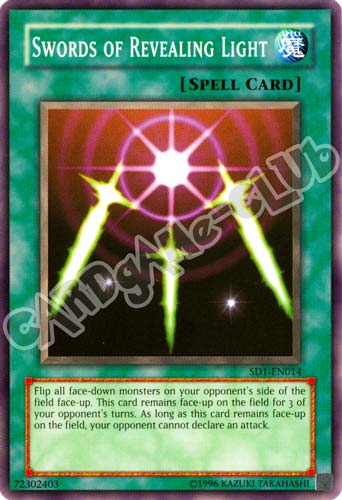 SD1-EN014 Swords of Revealing Light comune Unlimited (EN) -NEAR MINT-