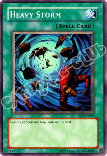 SD1-EN016 Heavy Storm comune Unlimited (EN) -NEAR MINT-