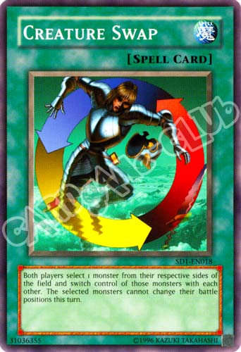 SD1-EN018 Creature Swap comune Unlimited (EN) -NEAR MINT-