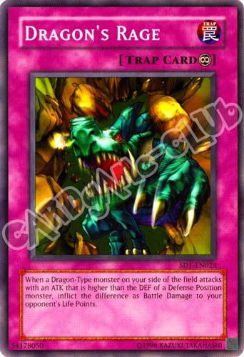 SD1-EN024 Dragon's Rage comune Unlimited (EN) -NEAR MINT-