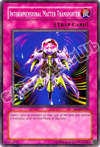 SD1-EN026 Interdimensional Matter Transporter comune Unlimited (EN) -NEAR MINT-