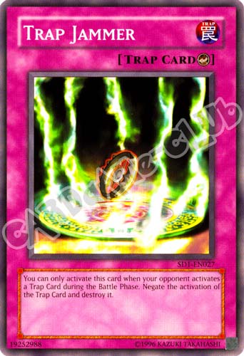 SD1-EN027 Trap Jammer comune Unlimited (EN) -NEAR MINT-