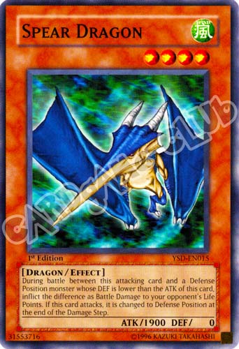 YSD-EN015 Spear Dragon comune 1st Edition (EN) -NEAR MINT-
