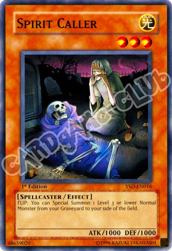YSD-EN016 Spirit Caller comune 1st Edition (EN) -NEAR MINT-