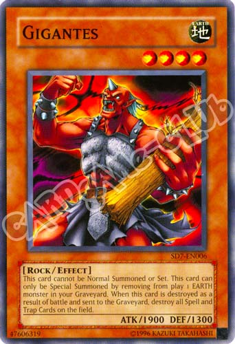 SD7-EN006 Gigantes comune Unlimited (EN) -NEAR MINT-