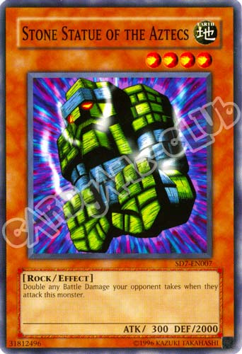 SD7-EN007 Stone Statue of the Aztecs comune Unlimited (EN) -NEAR MINT-