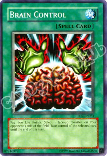 SD7-EN024 Brain Control comune Unlimited (EN) -NEAR MINT-