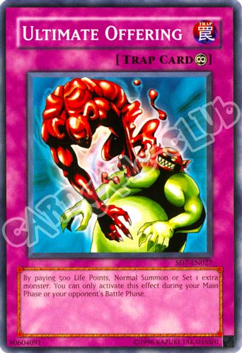 SD7-EN027 Ultimate Offering comune Unlimited (EN) -NEAR MINT-