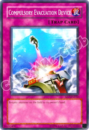 SD7-EN032 Compulsory Evacuation Device comune Unlimited (EN) -NEAR MINT-