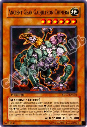 SD10-EN002 Ancient Gear Chimera comune 1st Edition (EN) -NEAR MINT-