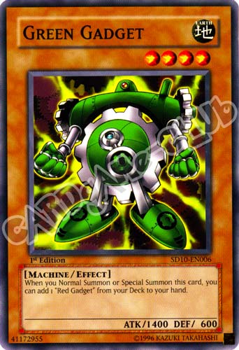 SD10-EN006 Green Gadget comune 1st Edition (EN) -NEAR MINT-