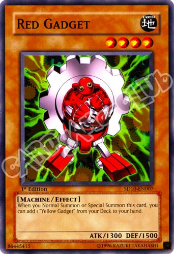 SD10-EN007 Red Gadget comune 1st Edition (EN) -NEAR MINT-