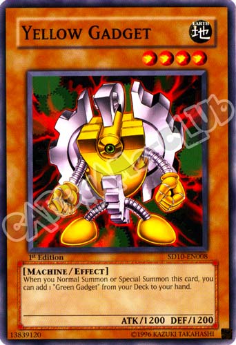SD10-EN008 Yellow Gadget comune 1st Edition (EN) -NEAR MINT-