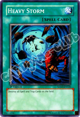 SD10-EN026 Heavy Storm comune 1st Edition (EN) -NEAR MINT-