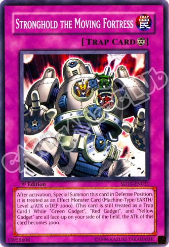 SD10-EN031 Stronghold - The Moving Fortress comune 1st Edition (EN) -NEAR MINT-