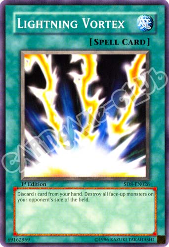 SD8-EN026 Lightning Vortex comune 1st Edition (EN) -NEAR MINT-