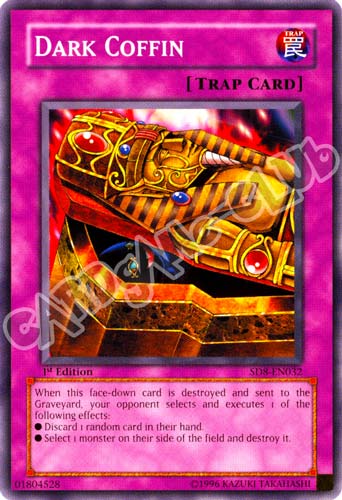 SD8-EN032 Dark Coffin comune 1st Edition (EN) -NEAR MINT-