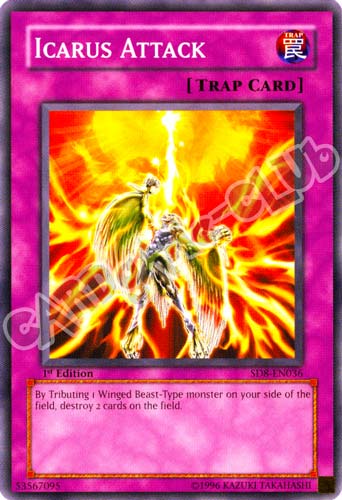 SD8-EN036 Icarus Attack comune 1st Edition (EN) -NEAR MINT-