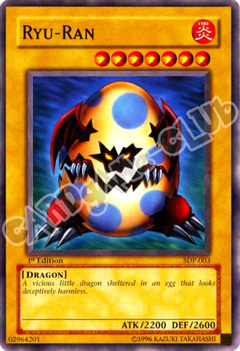 SDP-003 Ryu-Ran comune 1st Edition (EN) -NEAR MINT-