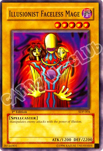 SDP-004 Illusionist Faceless Mage comune 1st Edition (EN) -NEAR MINT-