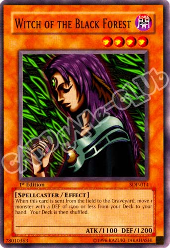 SDP-014 Witch of the Black Forest comune 1st Edition (EN) -NEAR MINT-