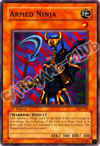 SDP-018 Armed Ninja comune 1st Edition (EN) -NEAR MINT-