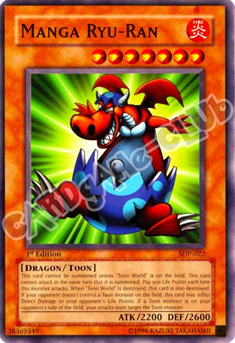 SDP-022 Manga Ryu-Ran comune 1st Edition (EN) -NEAR MINT-