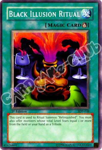 SDP-038 Black Illusion Ritual comune 1st Edition (EN) -NEAR MINT-