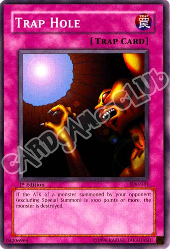 SDP-041 Trap Hole comune 1st Edition (EN) -NEAR MINT-