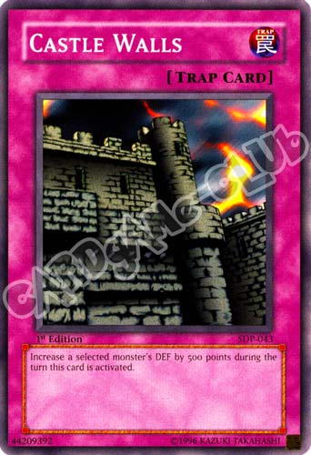 SDP-043 Castle Walls comune 1st Edition (EN) -NEAR MINT-