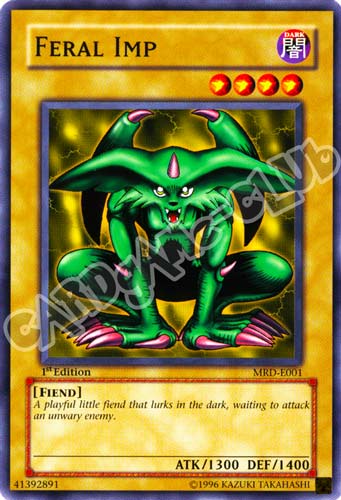 MRD-E001 Feral Imp comune 1st edition (EN)