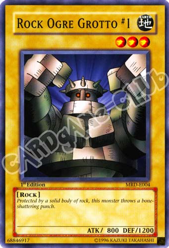MRD-E004 Rock Ogre Grotto #1 comune 1st edition (EN)