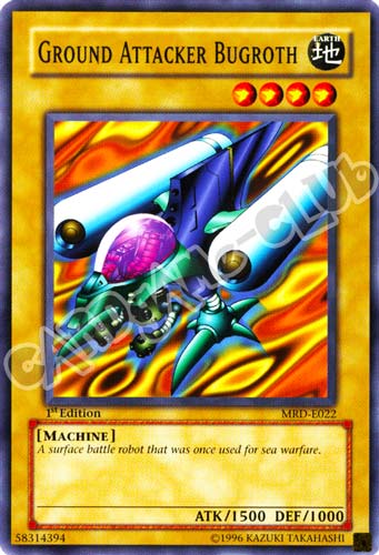 MRD-E022 Ground Attacker Bugroth comune 1st edition (EN)