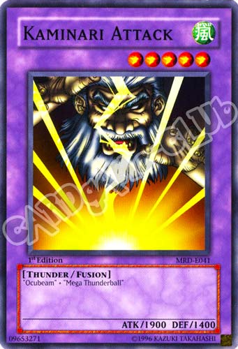 MRD-E041 Kaminari Attack comune 1st edition (EN)