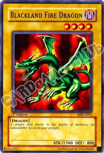 MRD-E062 Blackland Fire Dragon comune 1st edition (EN)