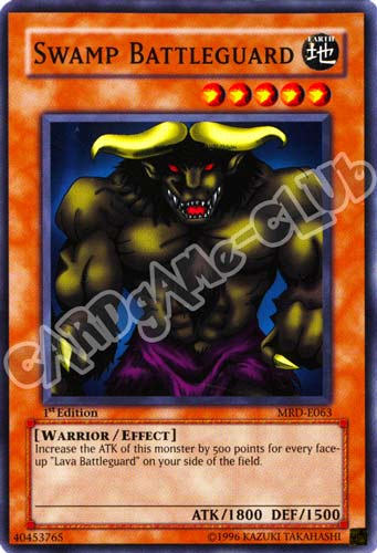 MRD-E063 Swamp Battleguard comune 1st edition (EN)