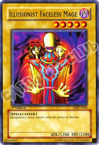 MRD-E068 Illusionist Faceless Mage comune 1st edition (EN)