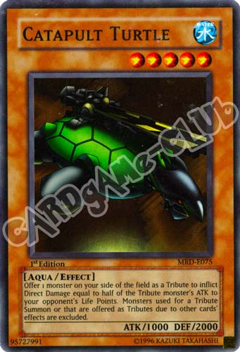 MRD-E075 Catapult Turtle super rara 1st edition (EN)