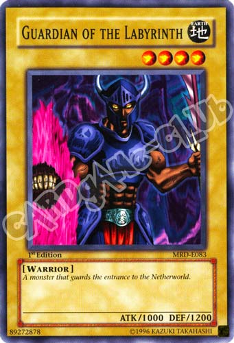 MRD-E083 Guardian of the Labyrinth comune 1st edition (EN)