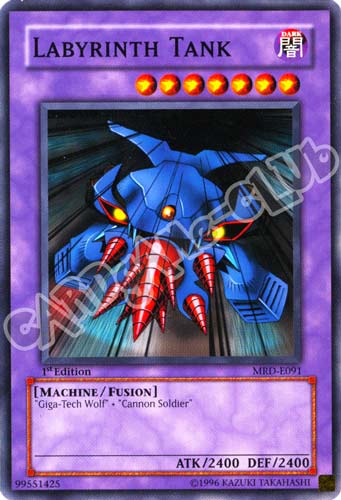MRD-E091 Labyrinth Tank comune 1st edition (EN)